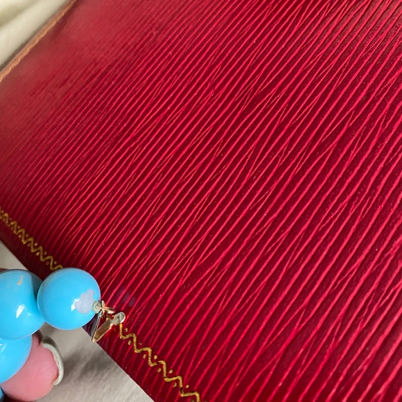 - LUPERLA BLUE PEARL NECKLACE - Picture 13 of 13